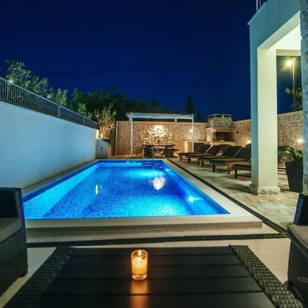 别墅 My Dalmatia - Castelo Coza With Private Pool